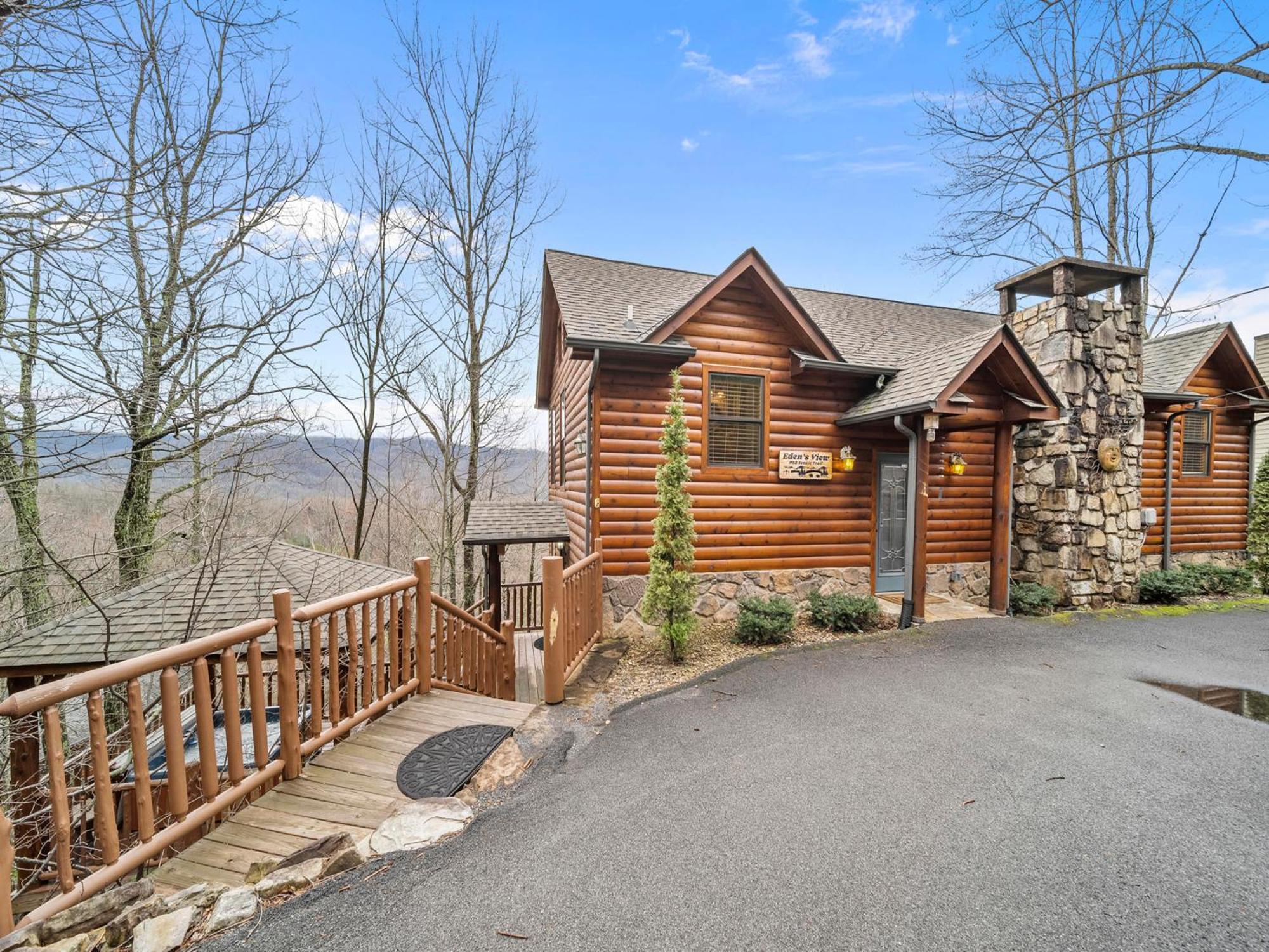 Edens View Villa Гетлинбург Екстериор снимка