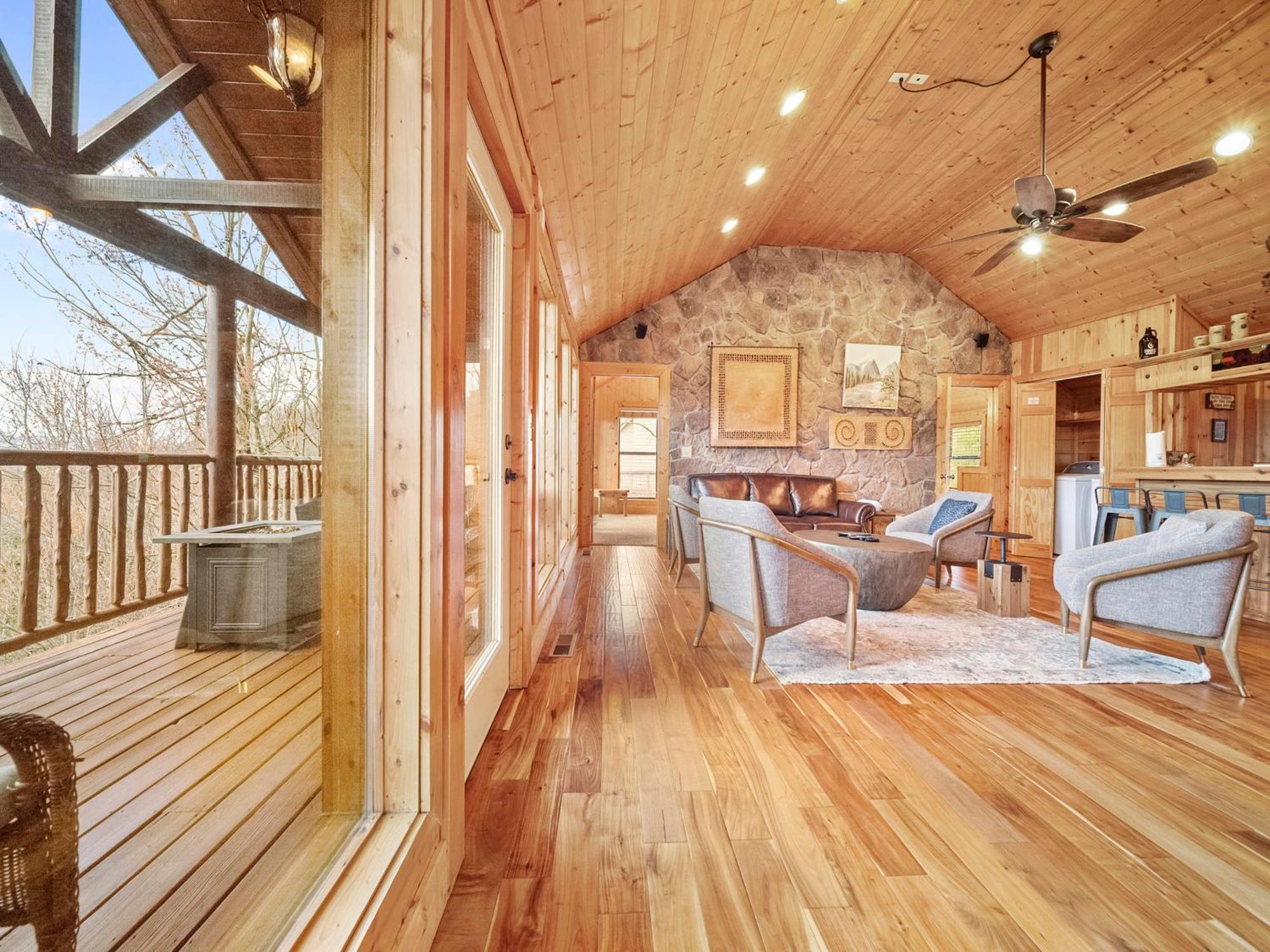 Edens View Villa Гетлинбург Екстериор снимка